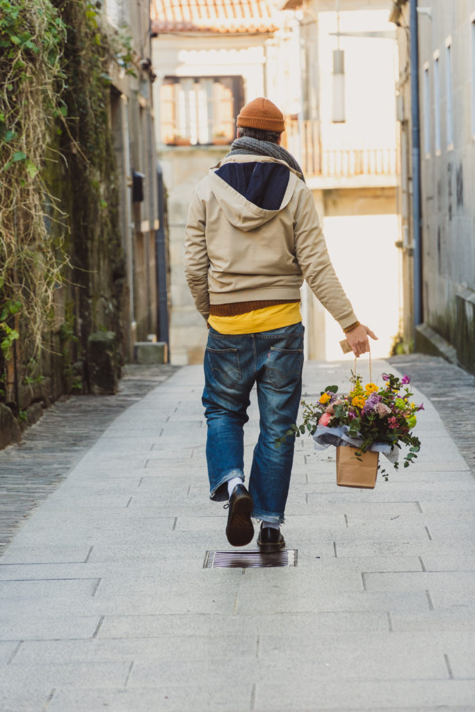 Bolsa De Flores Ndigo Indigo